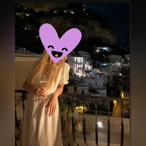 COMMENSE - Frenchy Button Split Dress - Picture 2 of 3